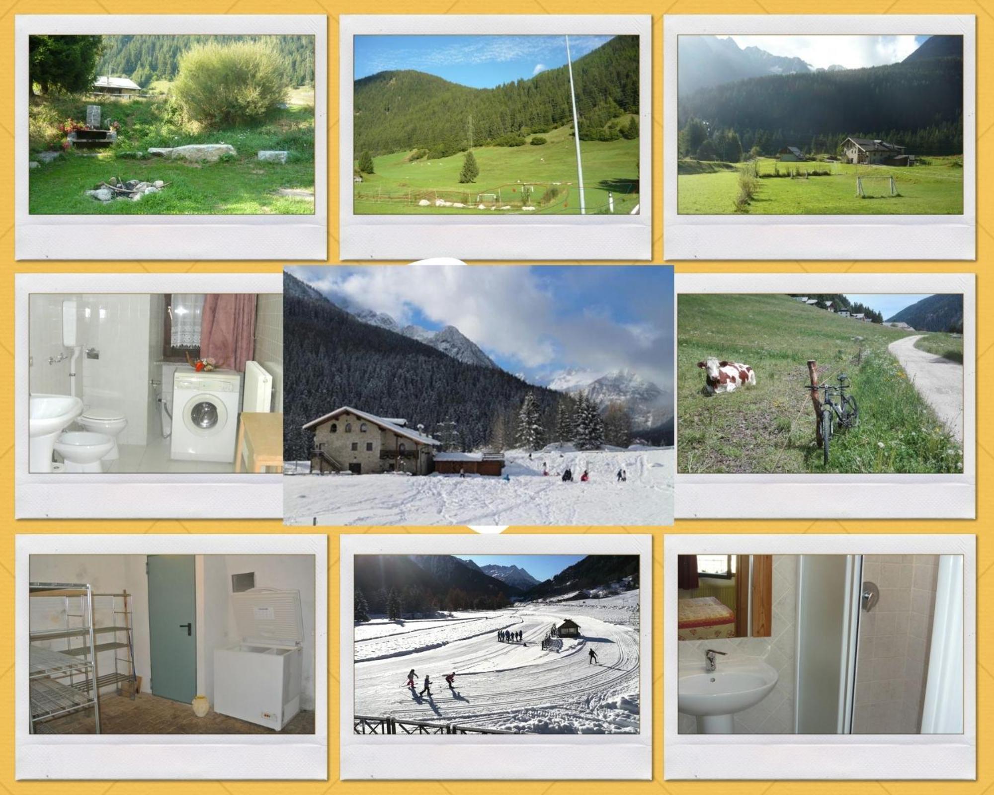 Chalet Rustico Bertolini Per Gruppi! Βίλα Vermiglio Εξωτερικό φωτογραφία