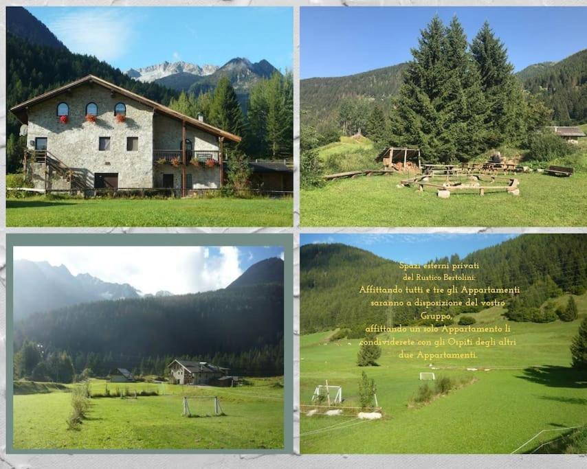 Chalet Rustico Bertolini Per Gruppi! Βίλα Vermiglio Εξωτερικό φωτογραφία