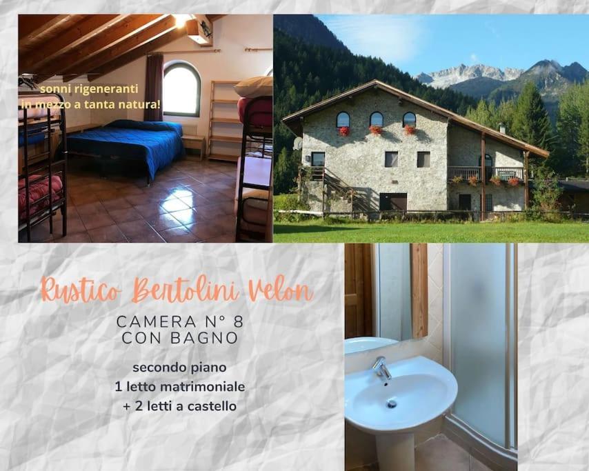 Chalet Rustico Bertolini Per Gruppi! Βίλα Vermiglio Εξωτερικό φωτογραφία